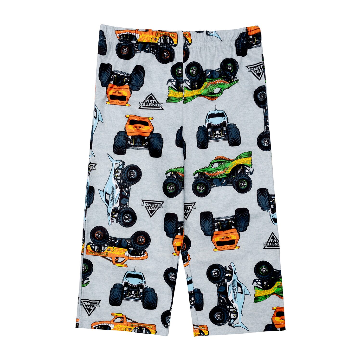 Boys Licensed Pajamas Toddler Monster Jam Long Sleeve 2-pc. Pajama Set