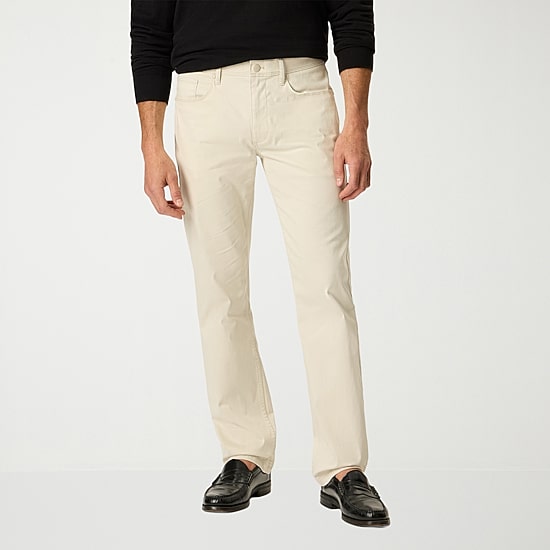 Dockers Ultra Soft Sueded 5 Pocket Mens Straight Fit Flat Front Pant