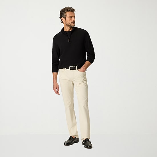 Dockers Ultra Soft Sueded 5 Pocket Mens Straight Fit Flat Front Pant