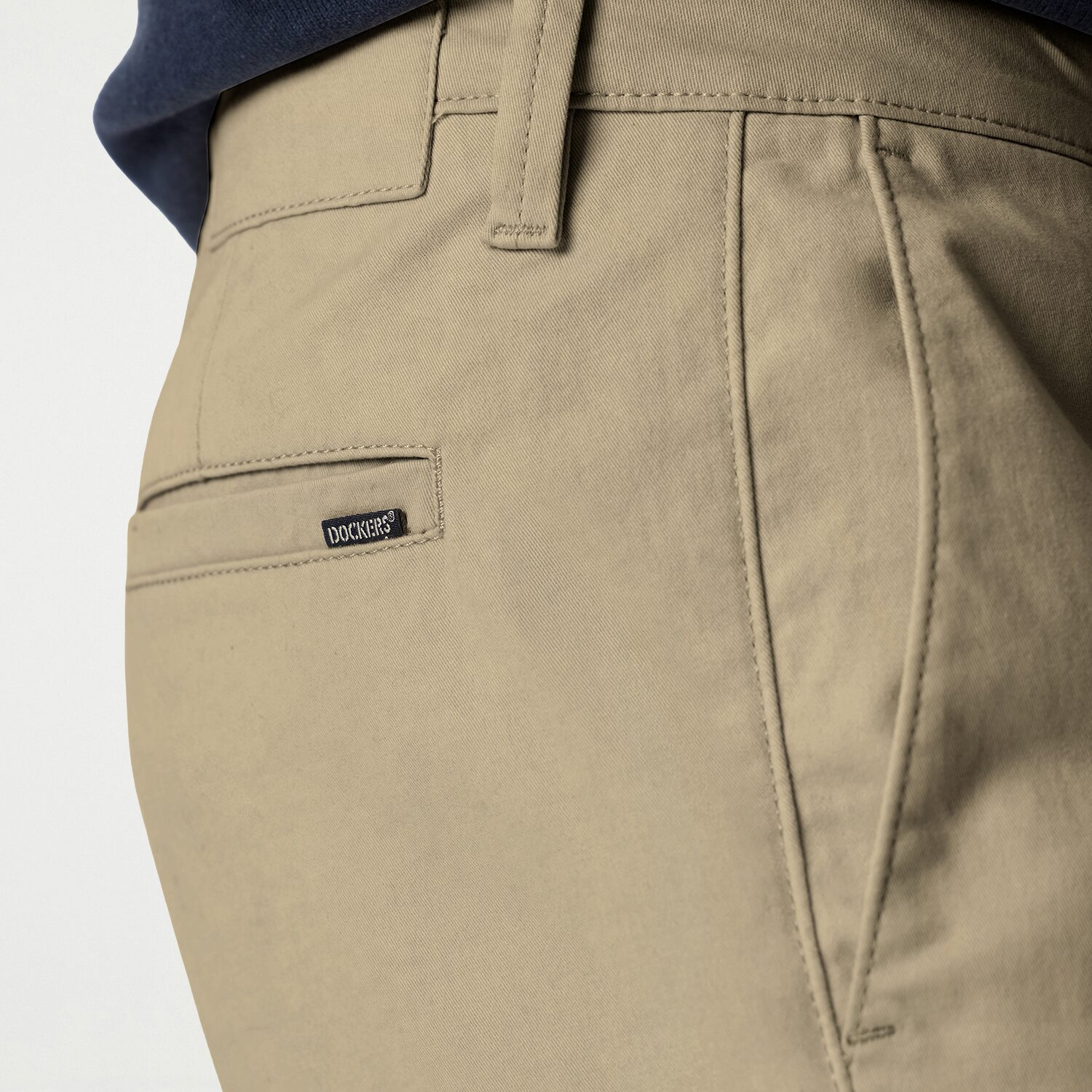 Dockers Essential American Khaki Mens Slim Fit Flat Front Pant