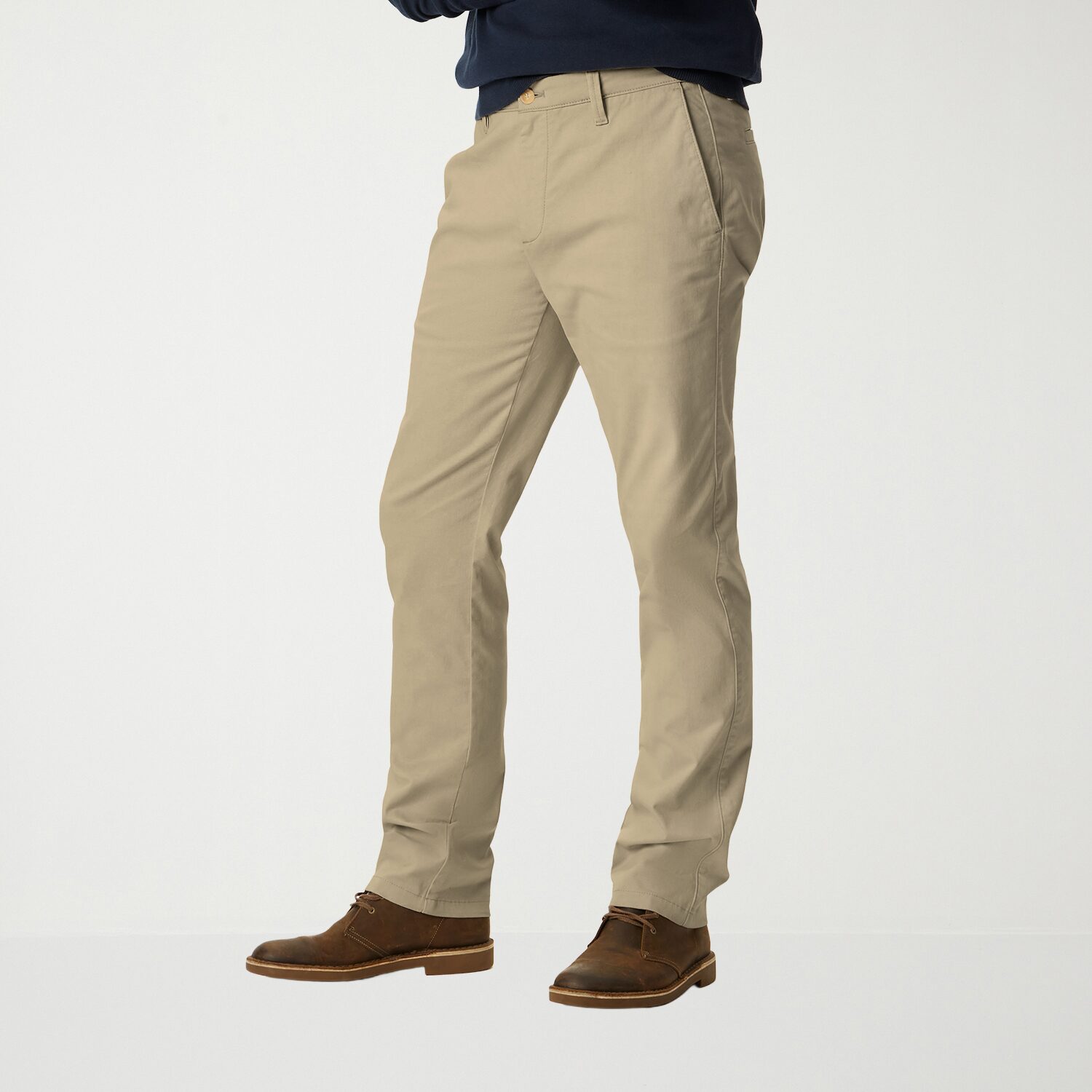Dockers Essential American Khaki Mens Slim Fit Flat Front Pant