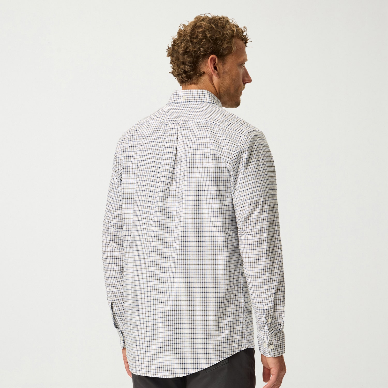 Dockers Mens Long Sleeve Regular Fit Button-Down Shirt