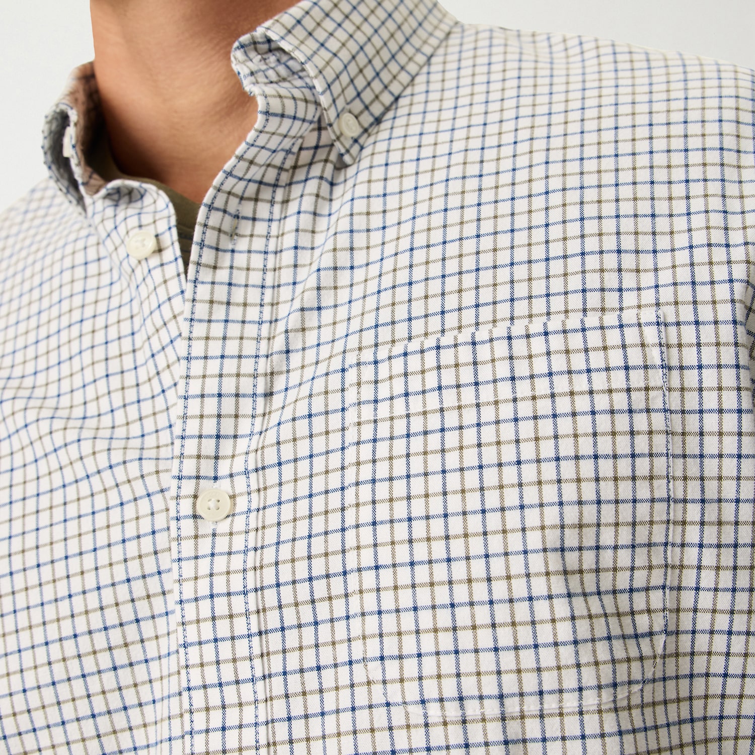 Dockers Mens Long Sleeve Regular Fit Button-Down Shirt
