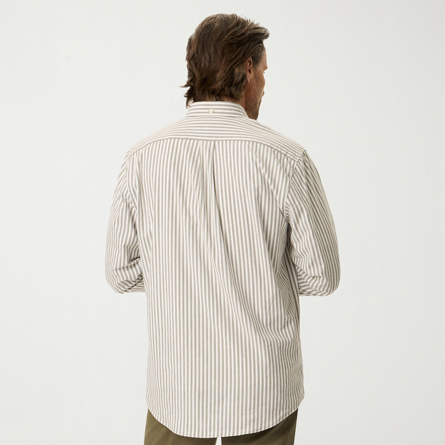 Dockers Mens Long Sleeve Regular Fit Button-Down Shirt