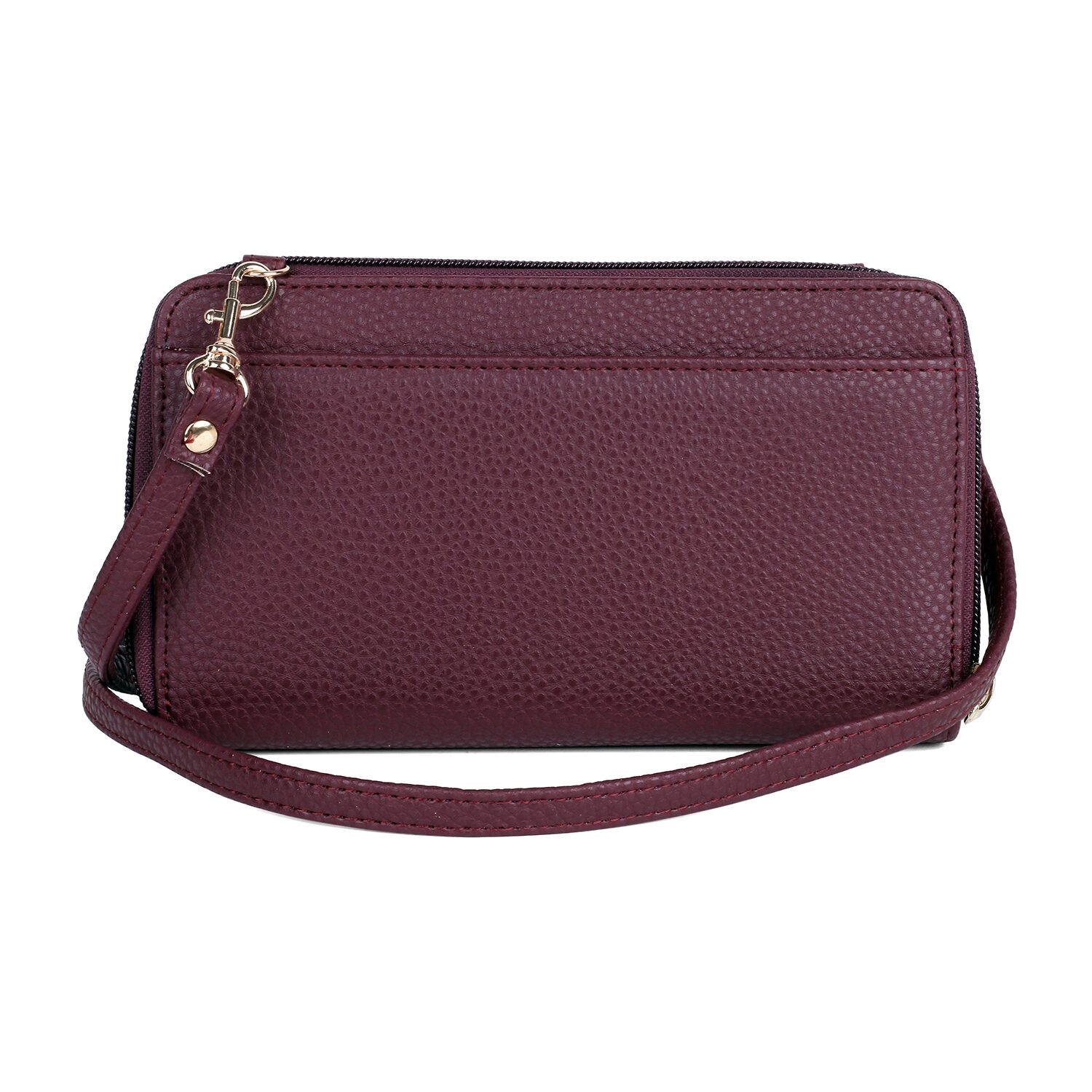 Julia Buxton Ultimate Womens RFID Blocking Checkbook Wallet