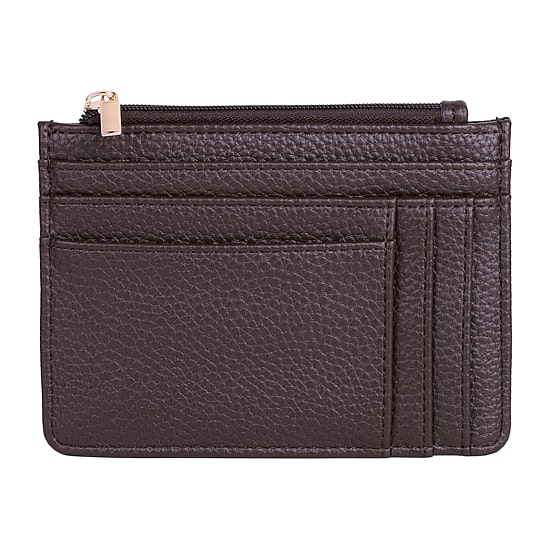 Julia Buxton Slot Womens RFID Blocking Wallet