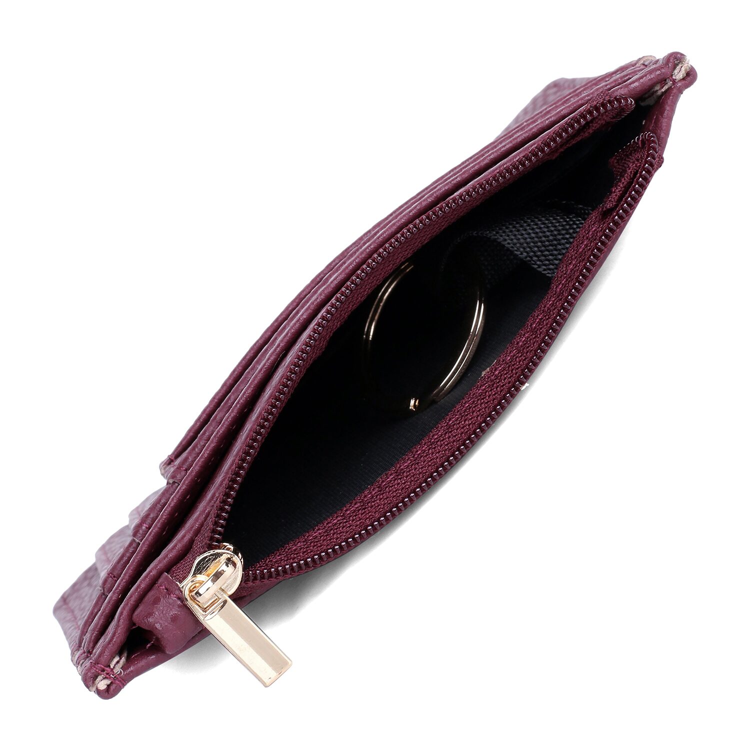 Julia Buxton Slot Womens RFID Blocking Wallet