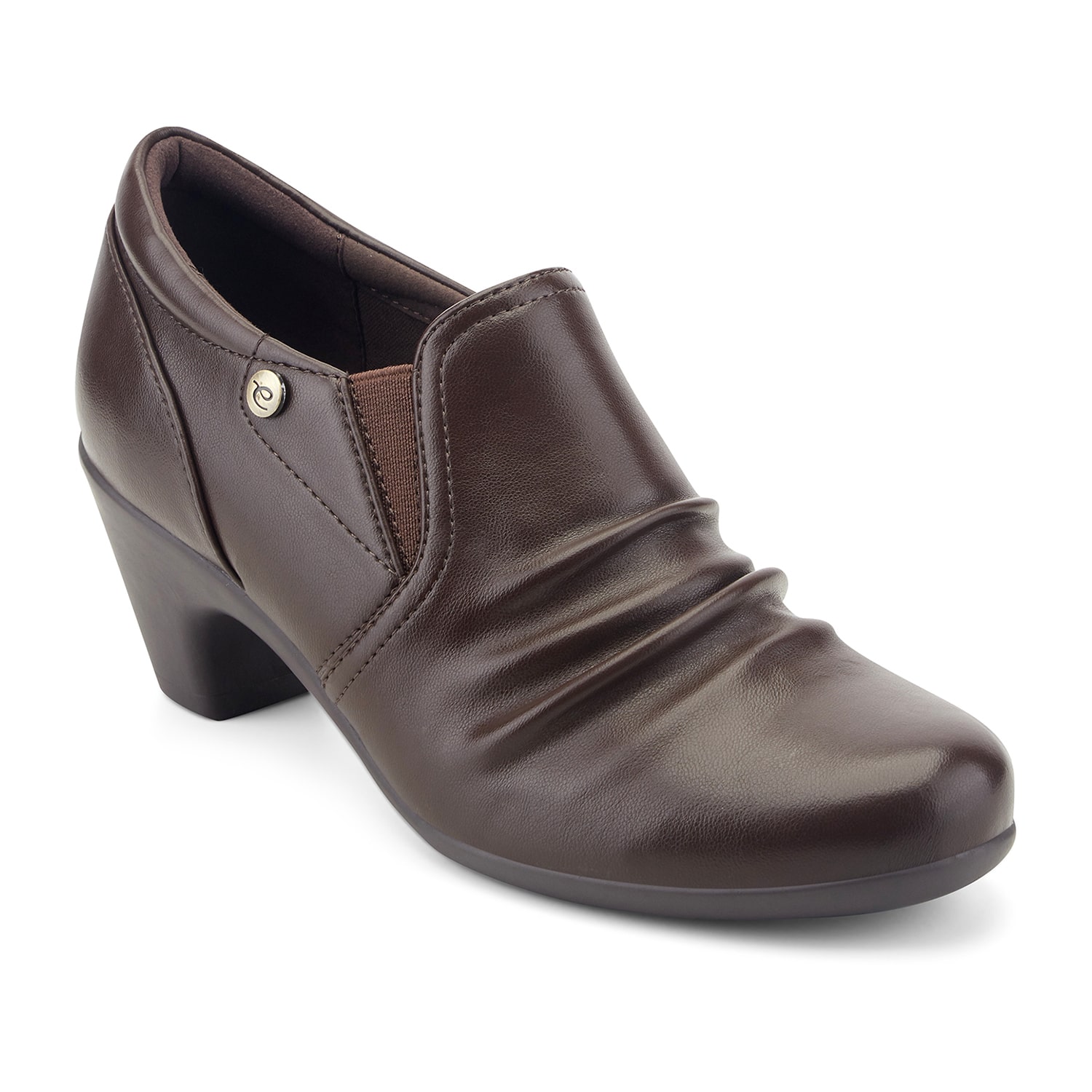 Easy Spirit Womens Carolen3 Cone Heel Booties
