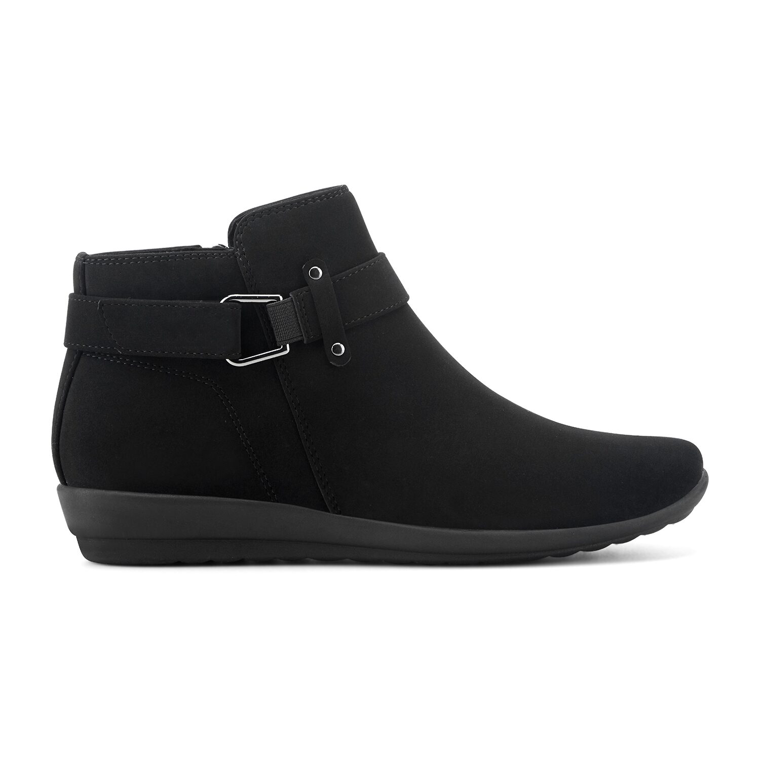 Easy Spirit Womens Abril3 Wedge Heel Booties