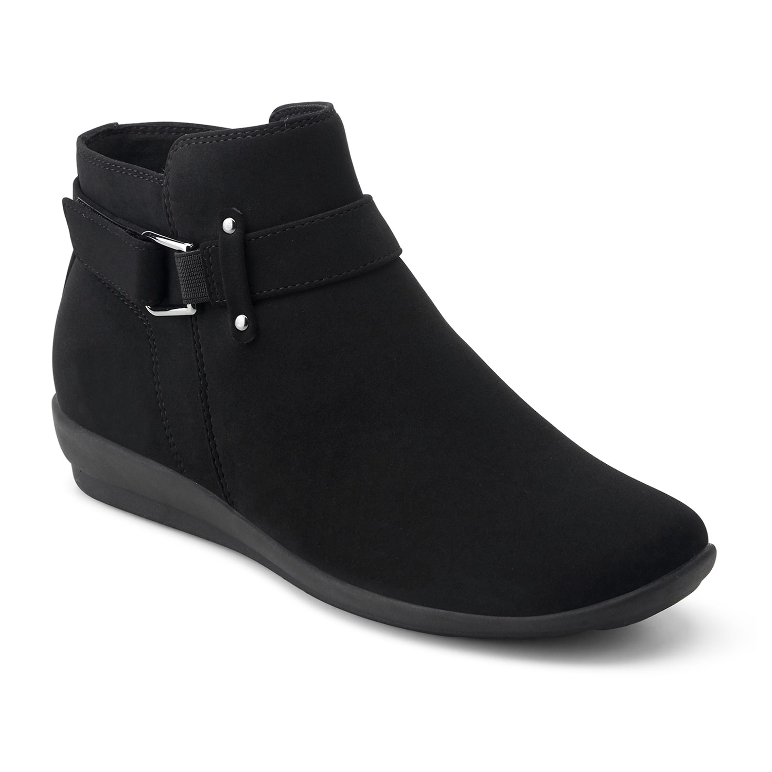 Easy Spirit Womens Abril3 Wedge Heel Booties
