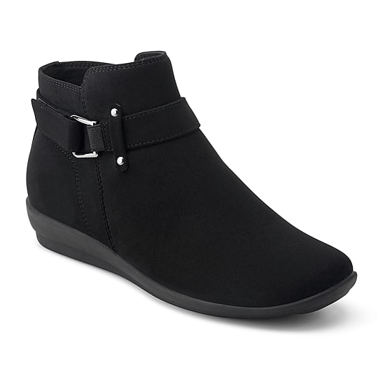Easy Spirit Womens Abril3 Wedge Heel Booties