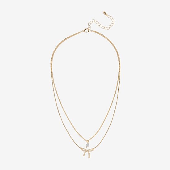 Bijoux Bar Delicates Womens 16 Inch Link Chain Necklace