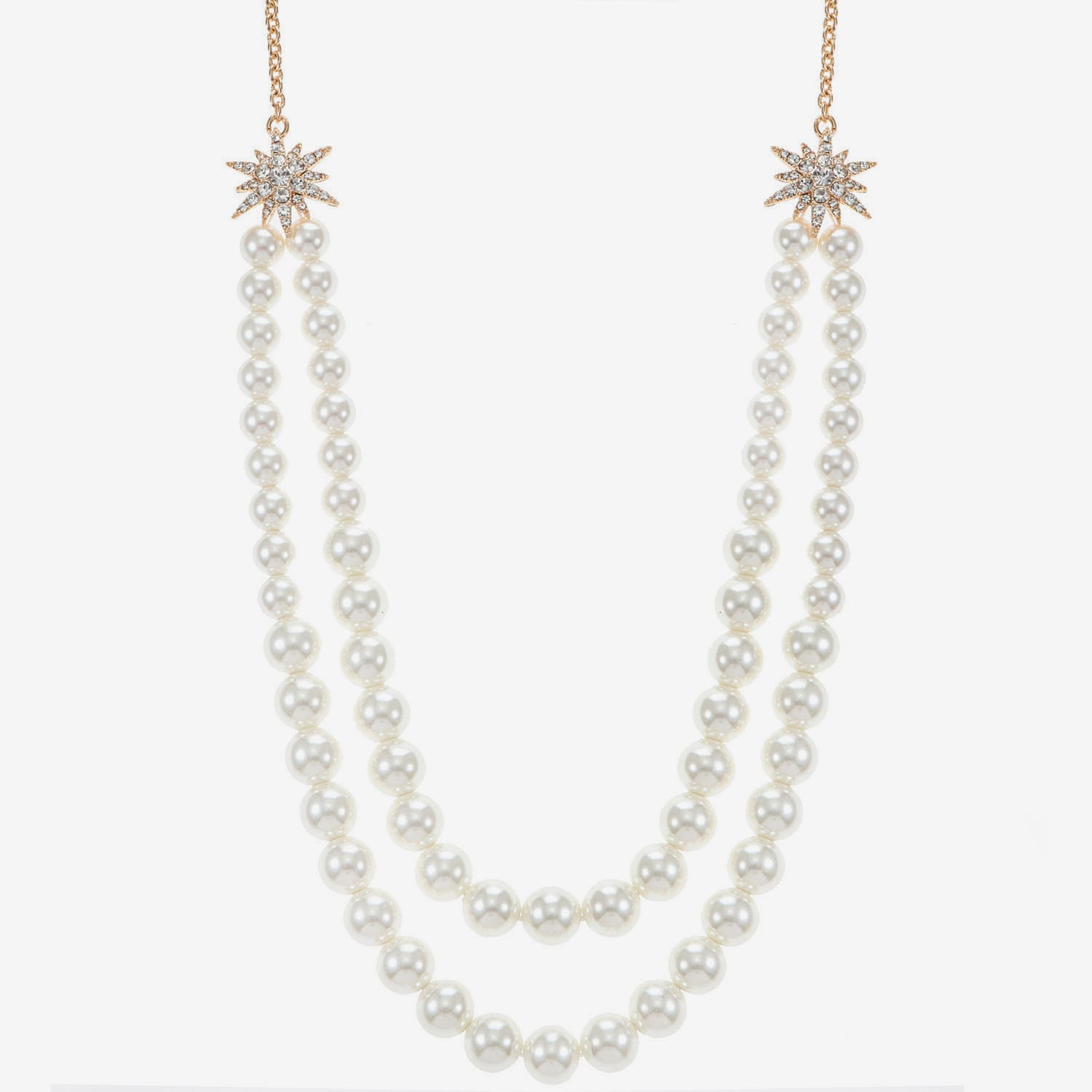 Monet Jewelry Womens Glass Inch Strand Necklace