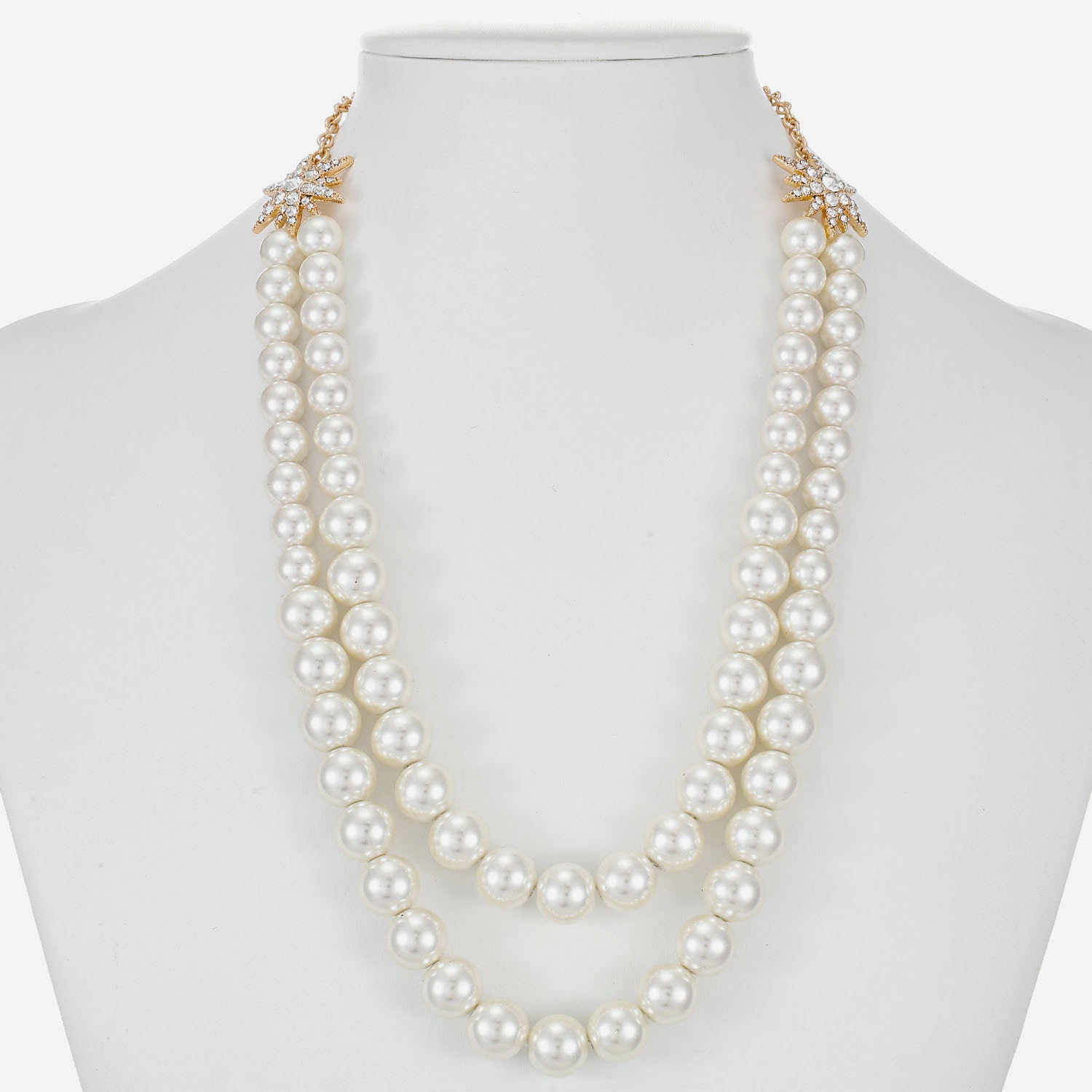 Monet Jewelry Womens Glass Inch Strand Necklace