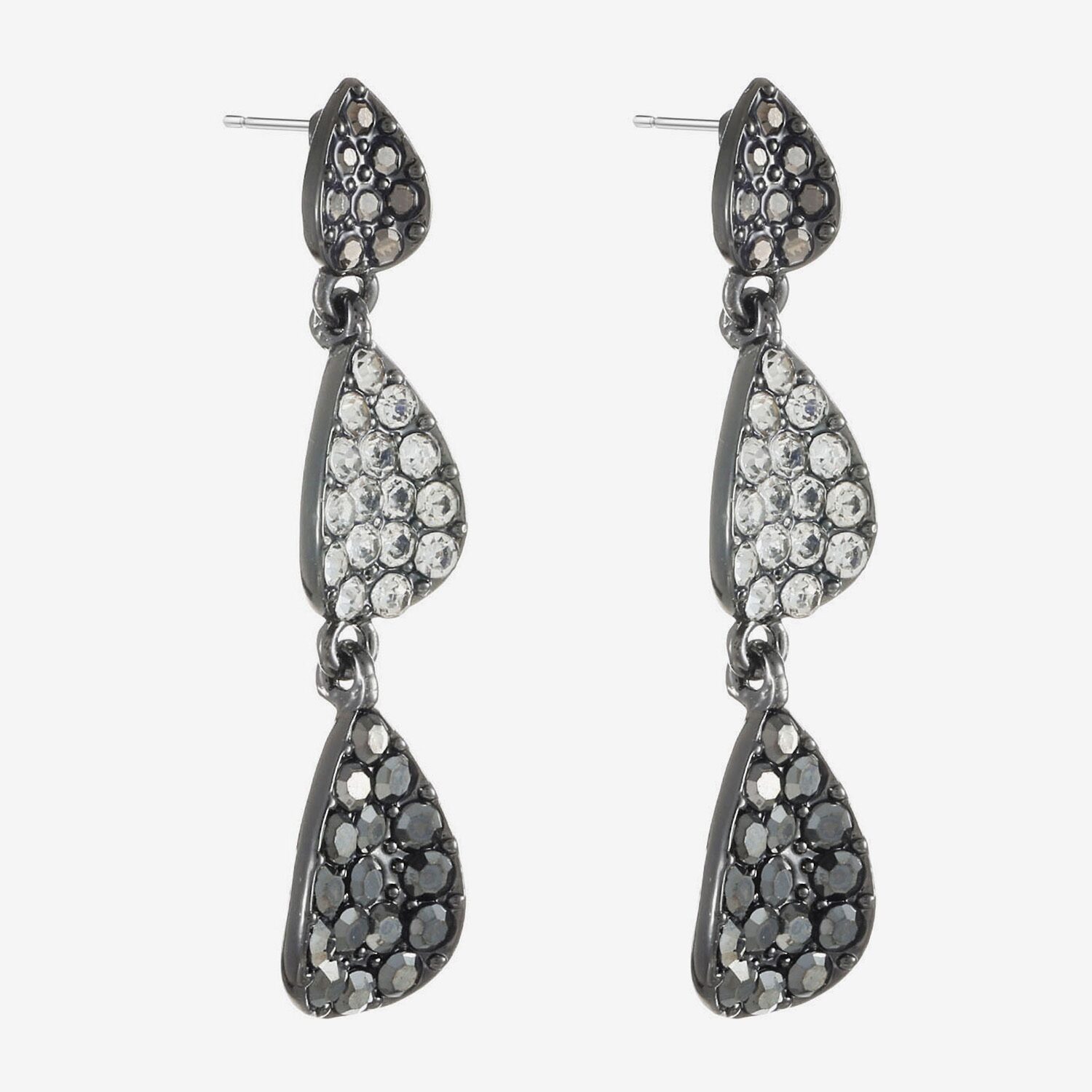 Liz Claiborne Womens Glass Hypoallergenic Drop Earrings