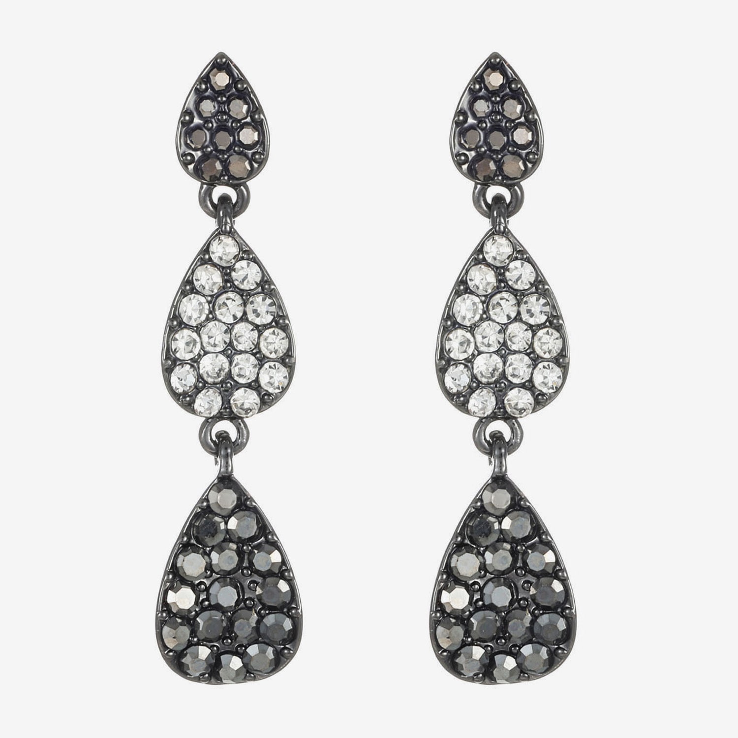 Liz Claiborne Womens Glass Hypoallergenic Drop Earrings