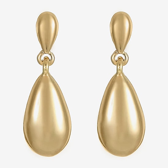 Liz Claiborne Womens Hypoallergenic Drop Earrings