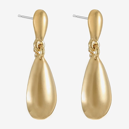 Liz Claiborne Womens Hypoallergenic Drop Earrings