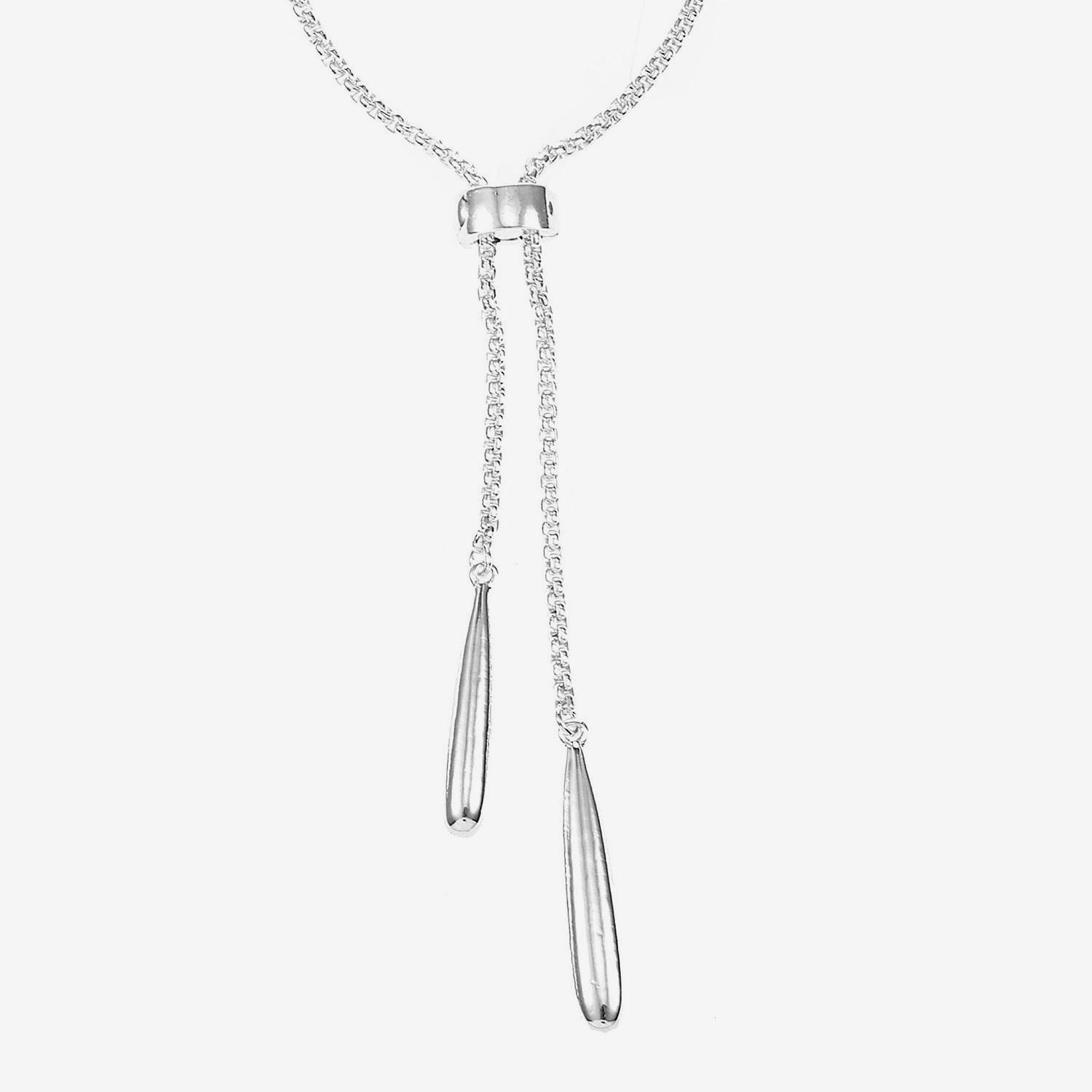 Liz Claiborne Womens Inch Y Necklace