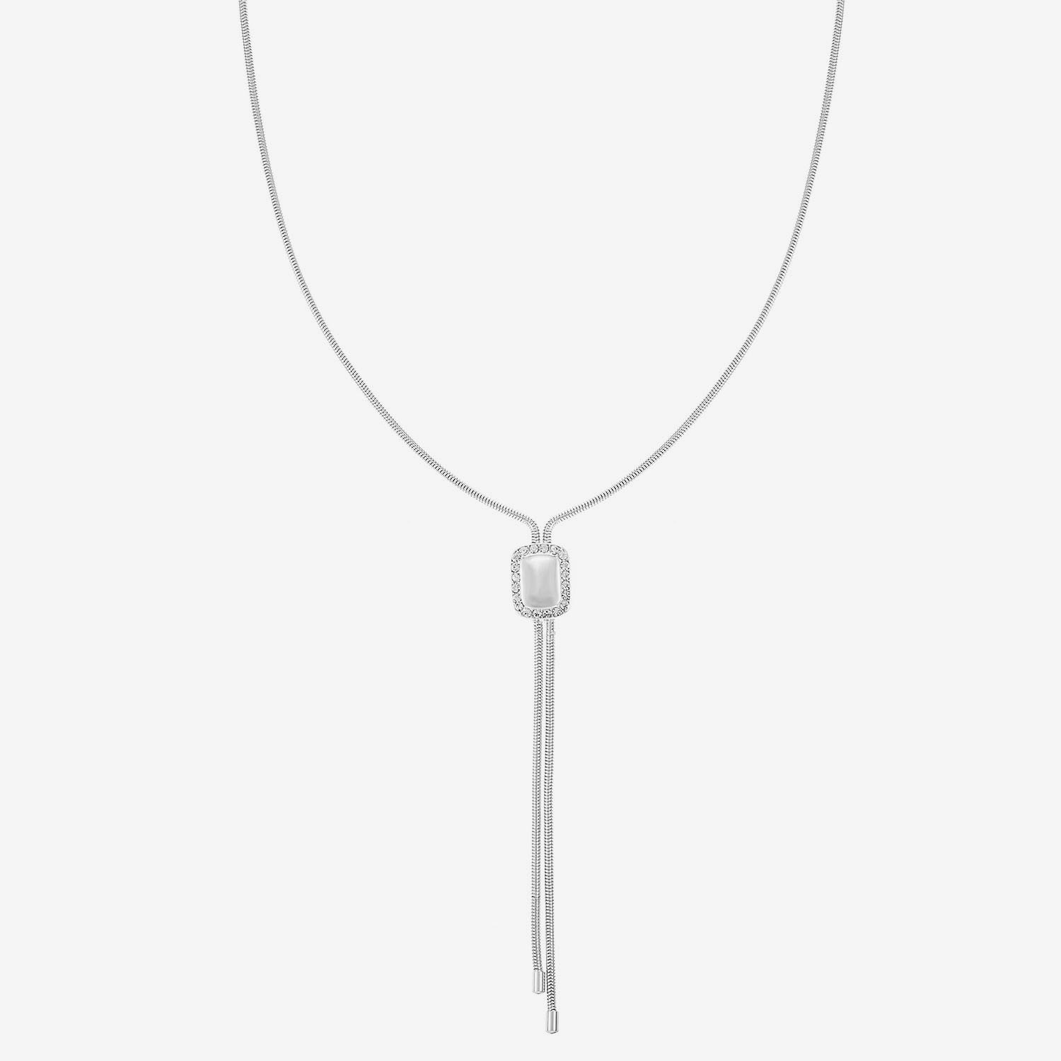 Liz Claiborne Womens Glass 22 Inch Y Necklace