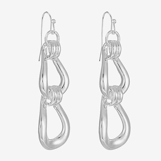 Liz Claiborne Womens Drop Earrings