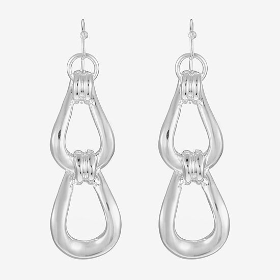 Liz Claiborne Womens Drop Earrings