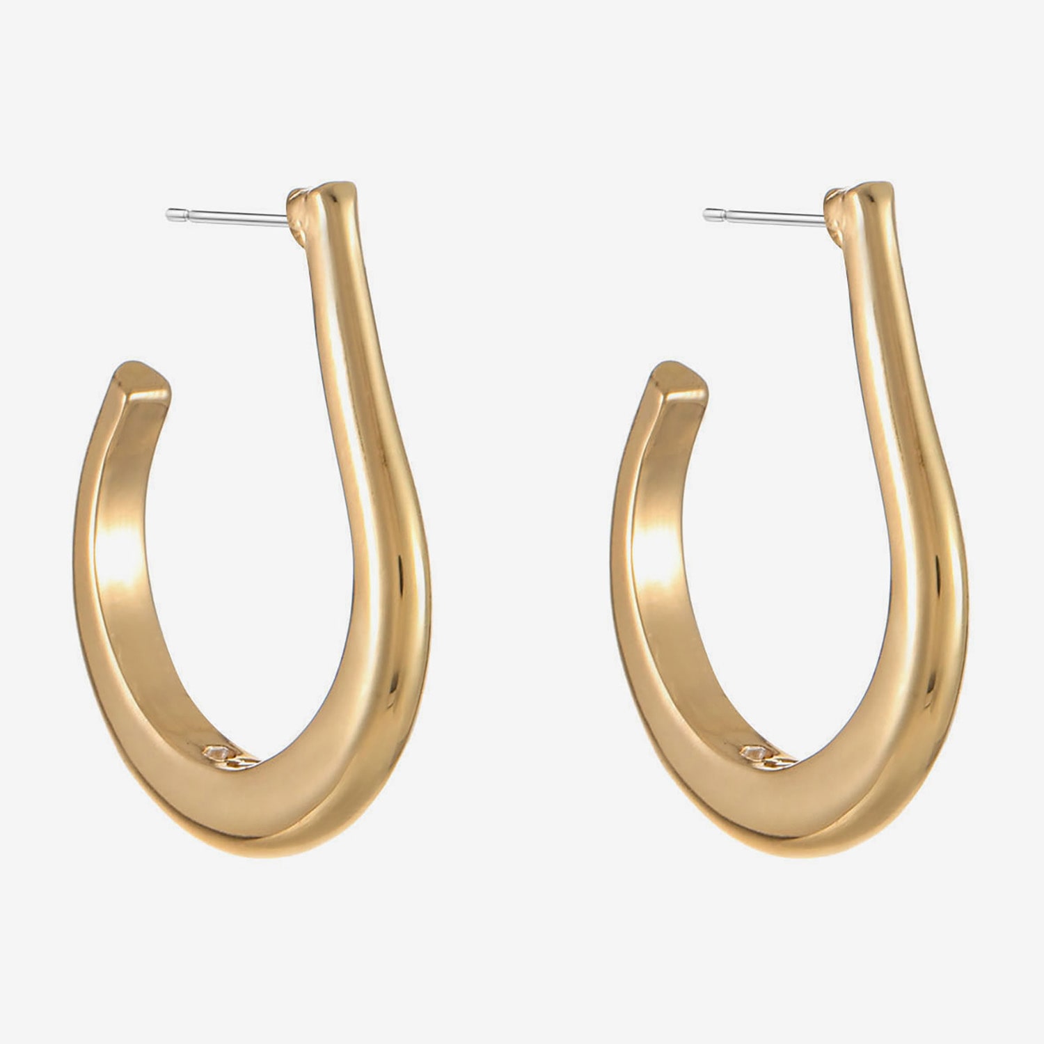 Liz Claiborne Womens 25mm Hypoallergenic Hoop Earrings
