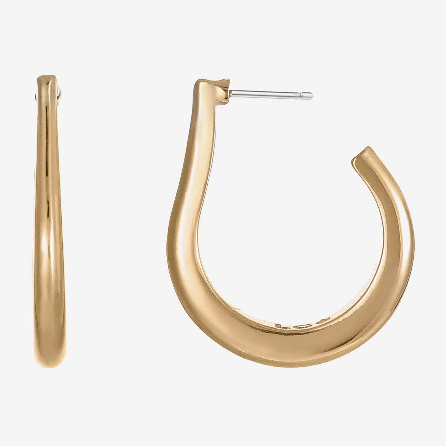 Liz Claiborne Womens 25mm Hypoallergenic Hoop Earrings