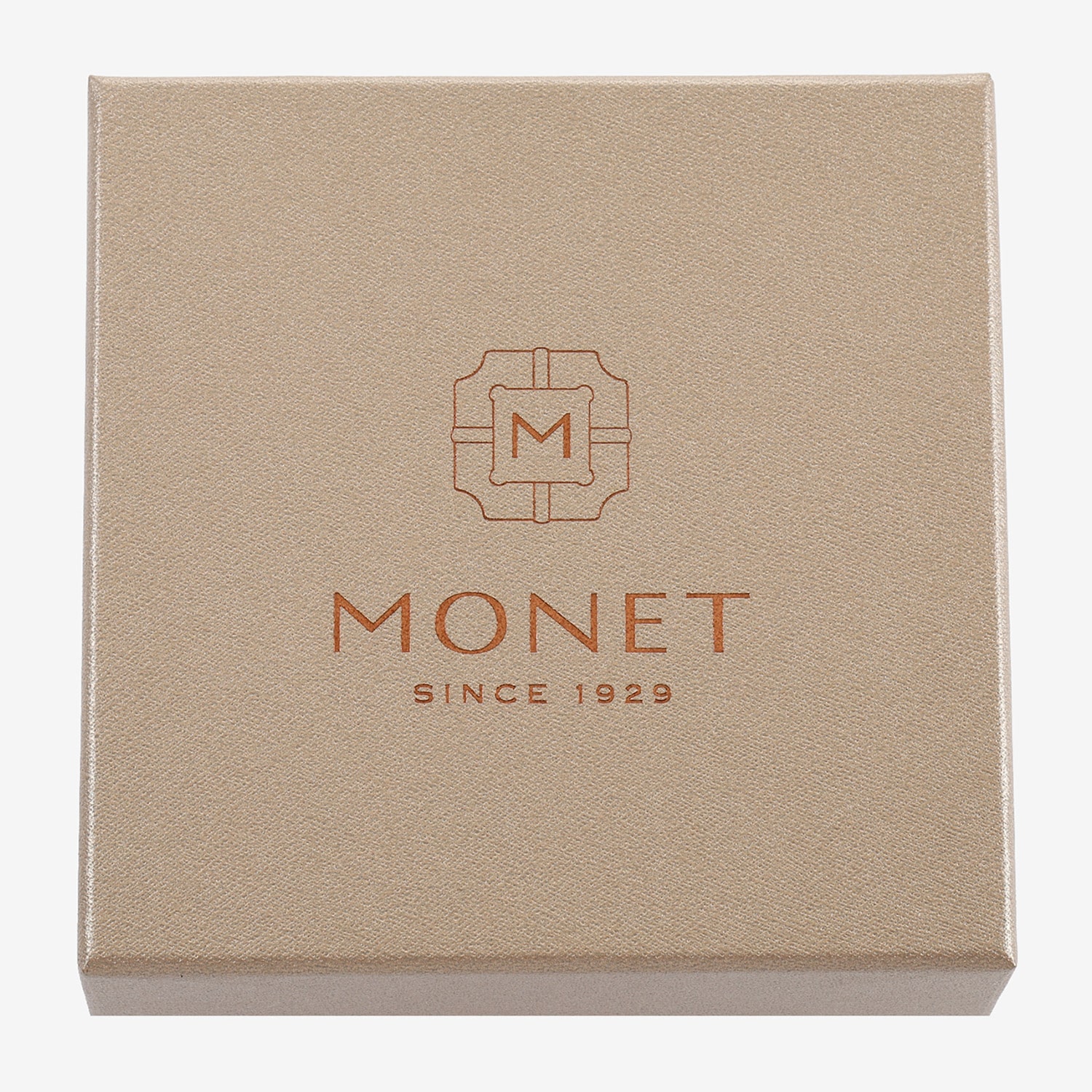 Monet Jewelry Initial Gold Tone Heart Compact Mirror