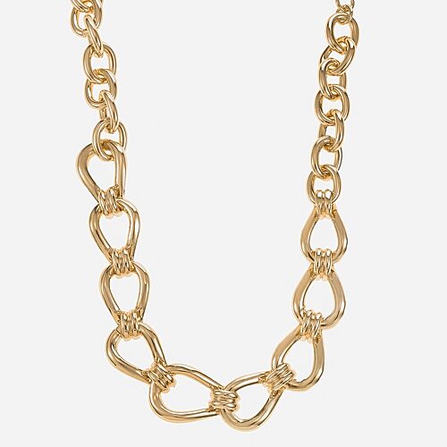 Liz Claiborne Womens 17 Inch Collar Necklace In Yellow