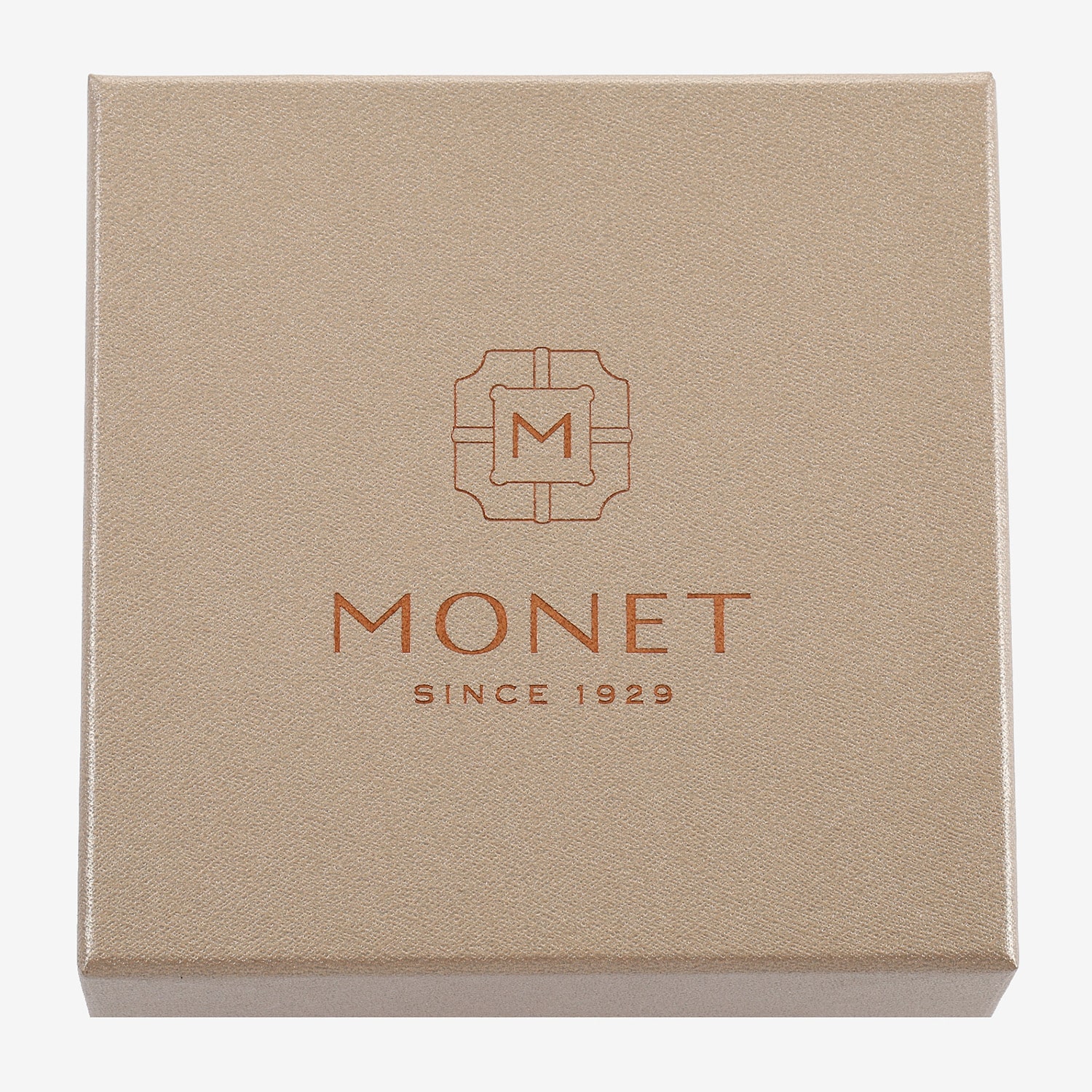 Monet Jewelry Initial Gold Tone Compact Mirror