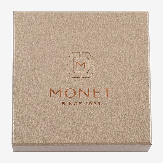 Monet Jewelry Initial Gold Tone Compact Mirror