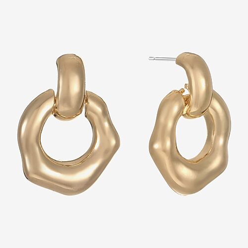 Liz Claiborne Womens Hypoallergenic Drop Earrings In Yellow