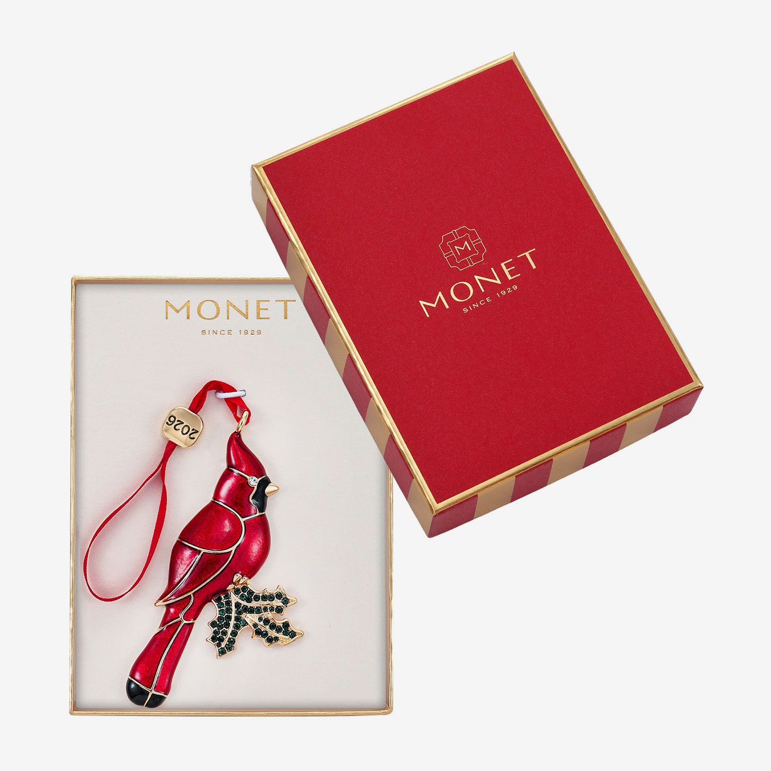 Monet Jewelry Christmas Ornament