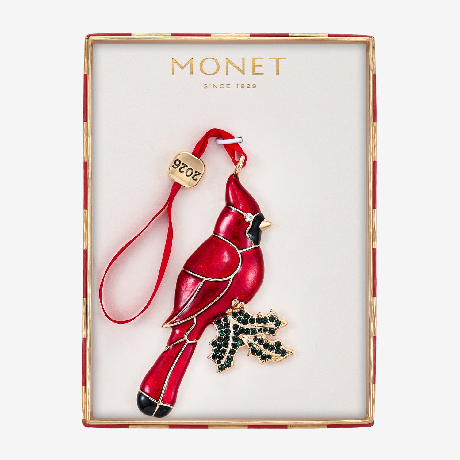 Monet Jewelry Christmas Ornament