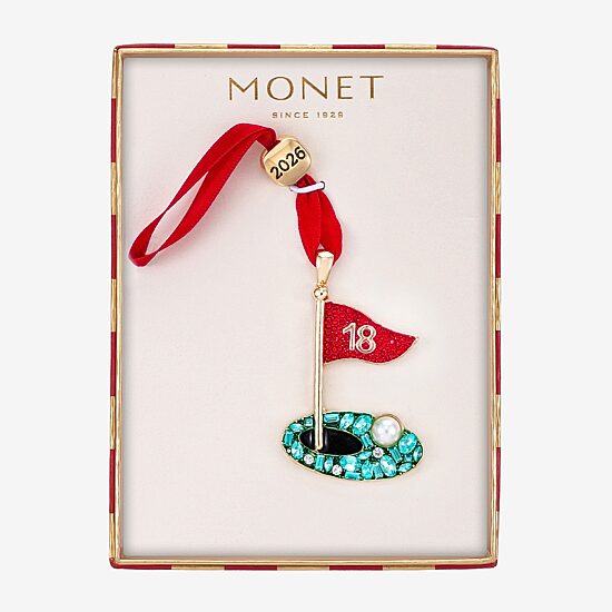 Monet Jewelry Christmas Ornament