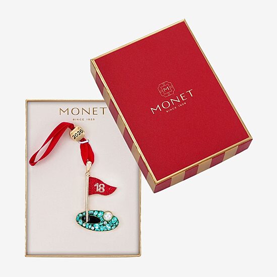 Monet Jewelry Christmas Ornament