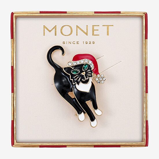 Monet Jewelry Glass Pin