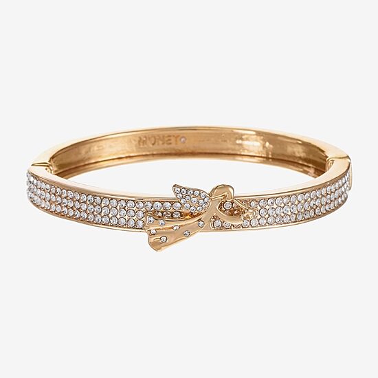 Monet Jewelry Womens Glass Angel Bangle Bracelet