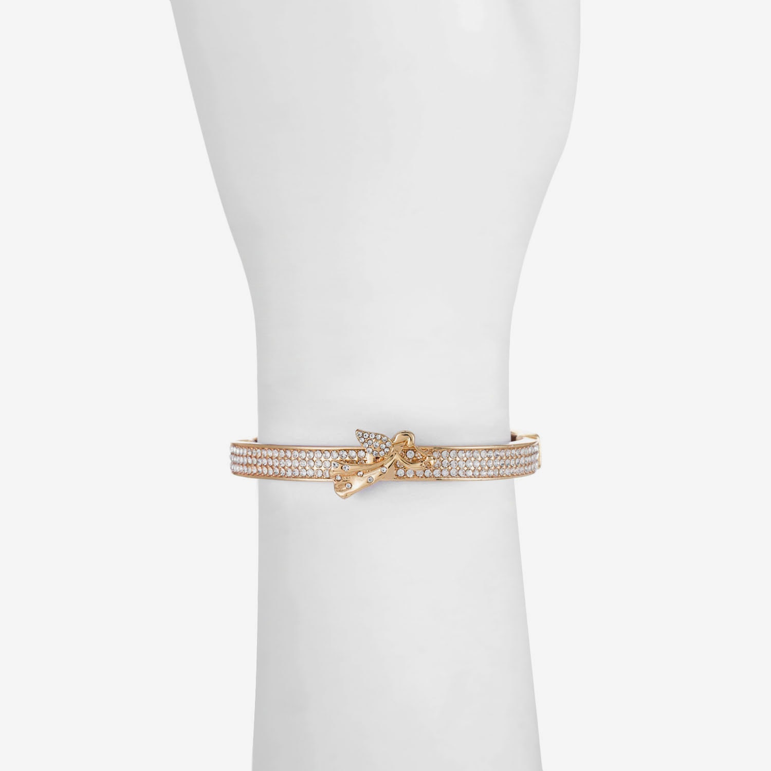 Monet Jewelry Womens Glass Angel Bangle Bracelet