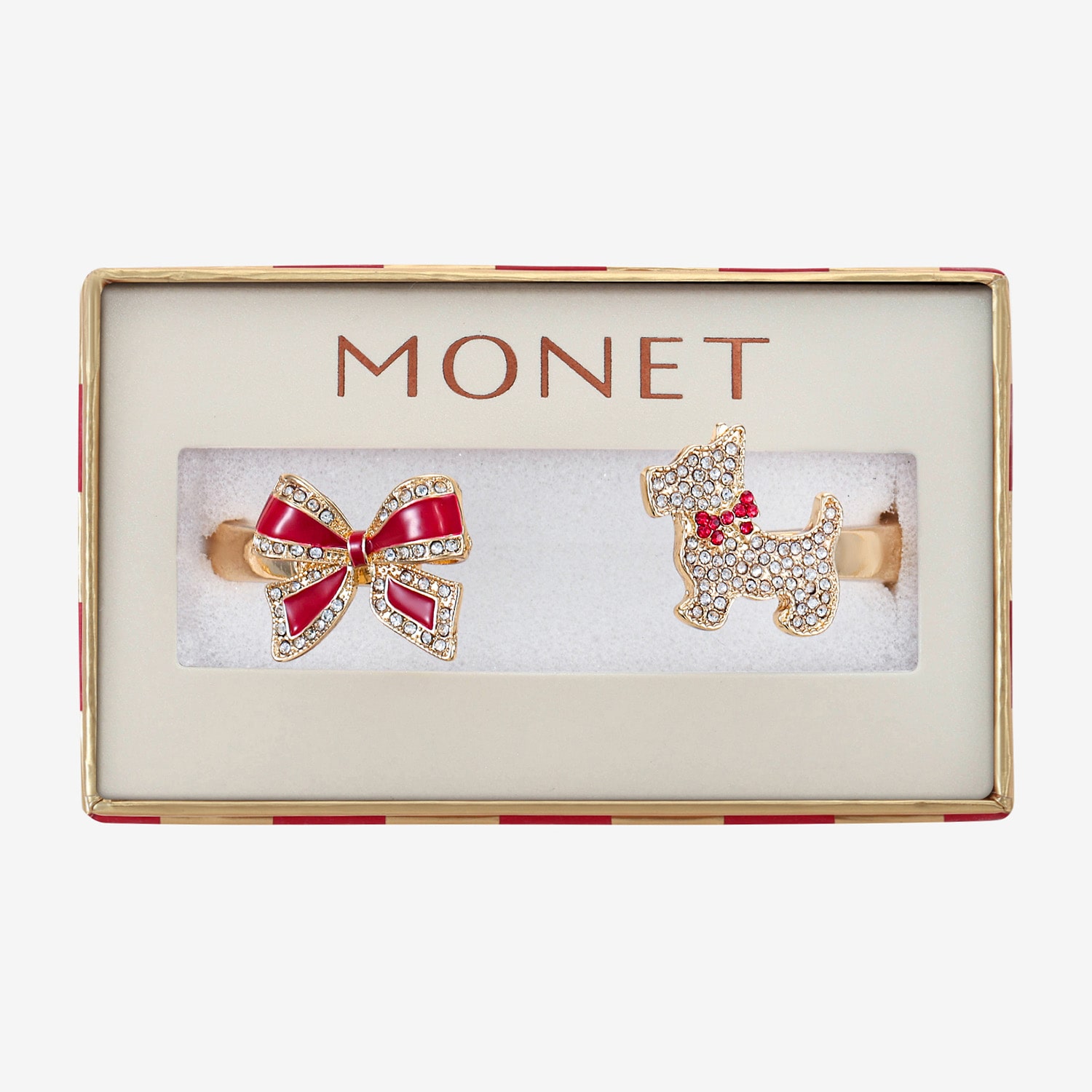 Monet Jewelry Womens Glass Bangle Bracelet