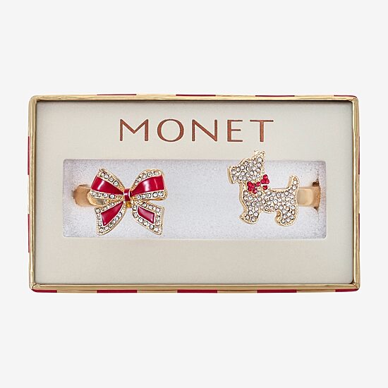 Monet Jewelry Womens Glass Bangle Bracelet