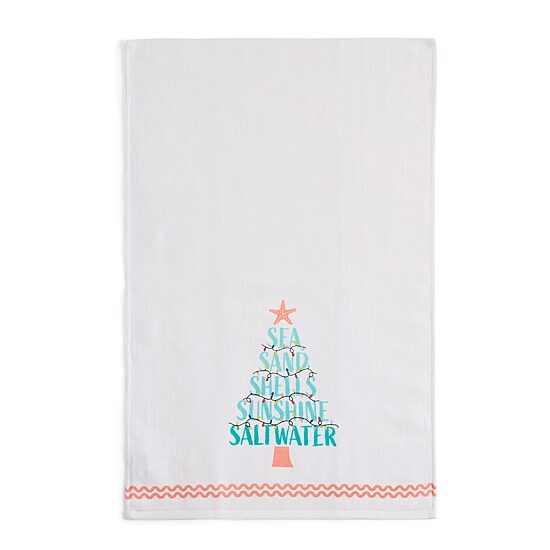 Homewear Send Sand Sheels 2-pk. Kitchen Towel Set