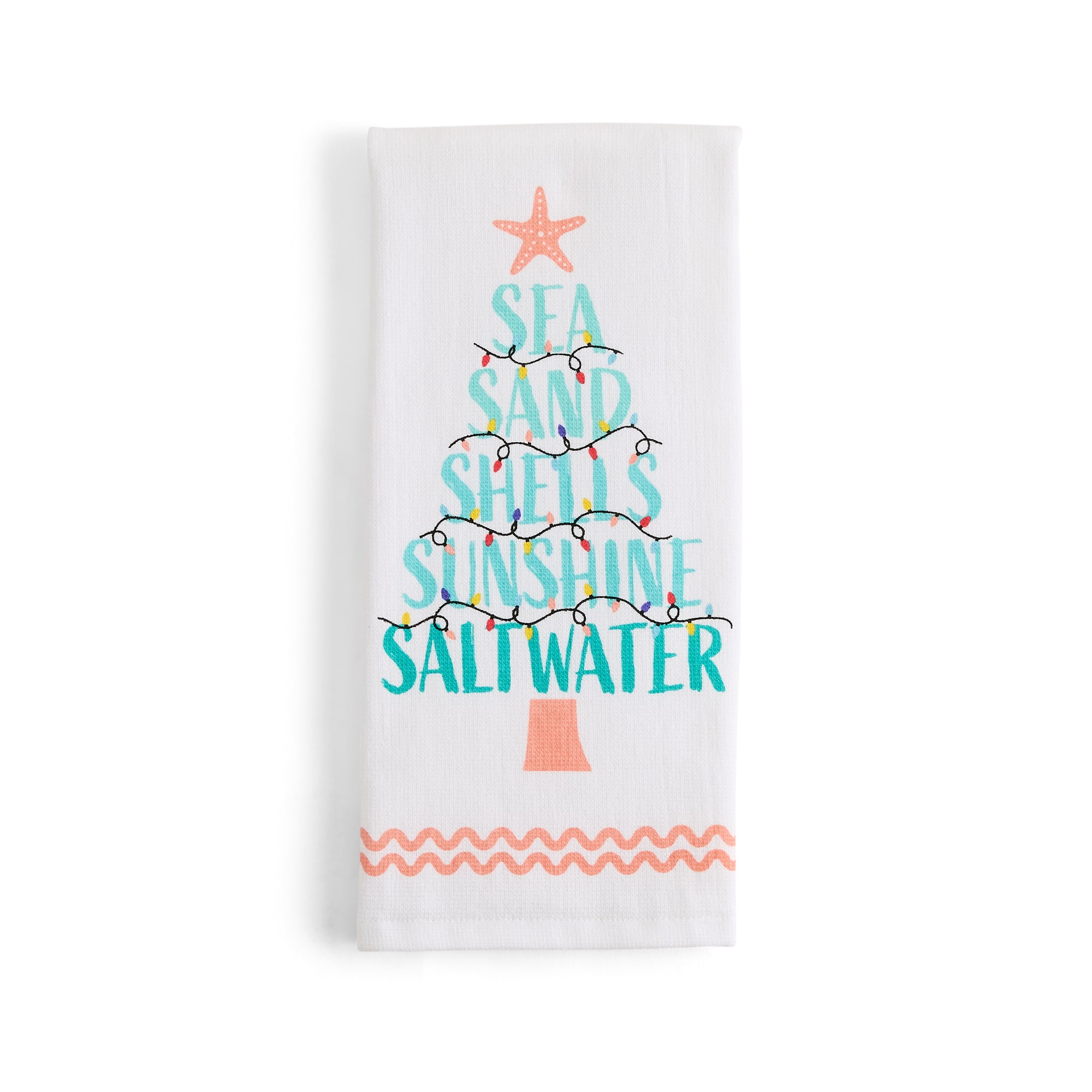 Homewear Send Sand Sheels 2-pk. Kitchen Towel Set