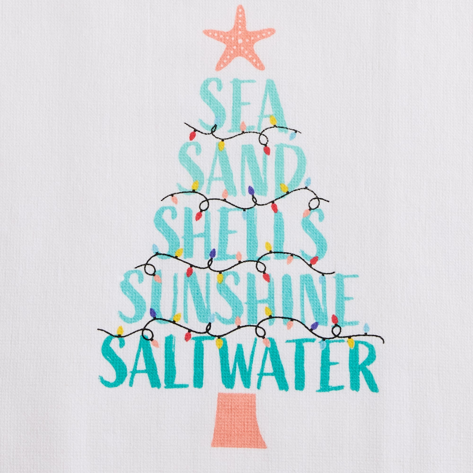 Homewear Send Sand Sheels 2-pk. Kitchen Towel Set