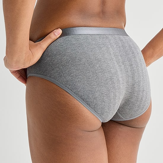 Ambrielle Cotton Bikini Panty