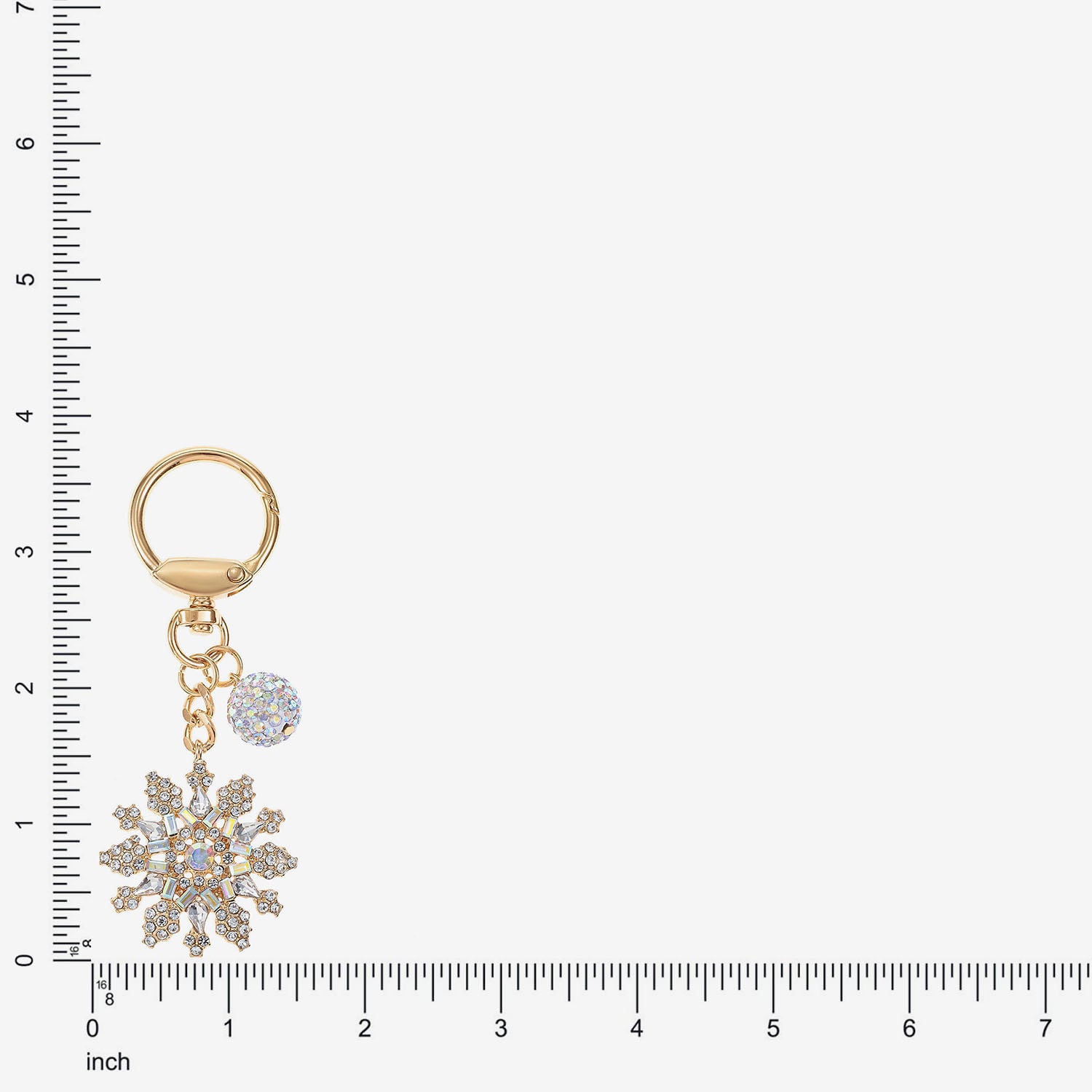 Monet Jewelry Snowflake Bag Charm