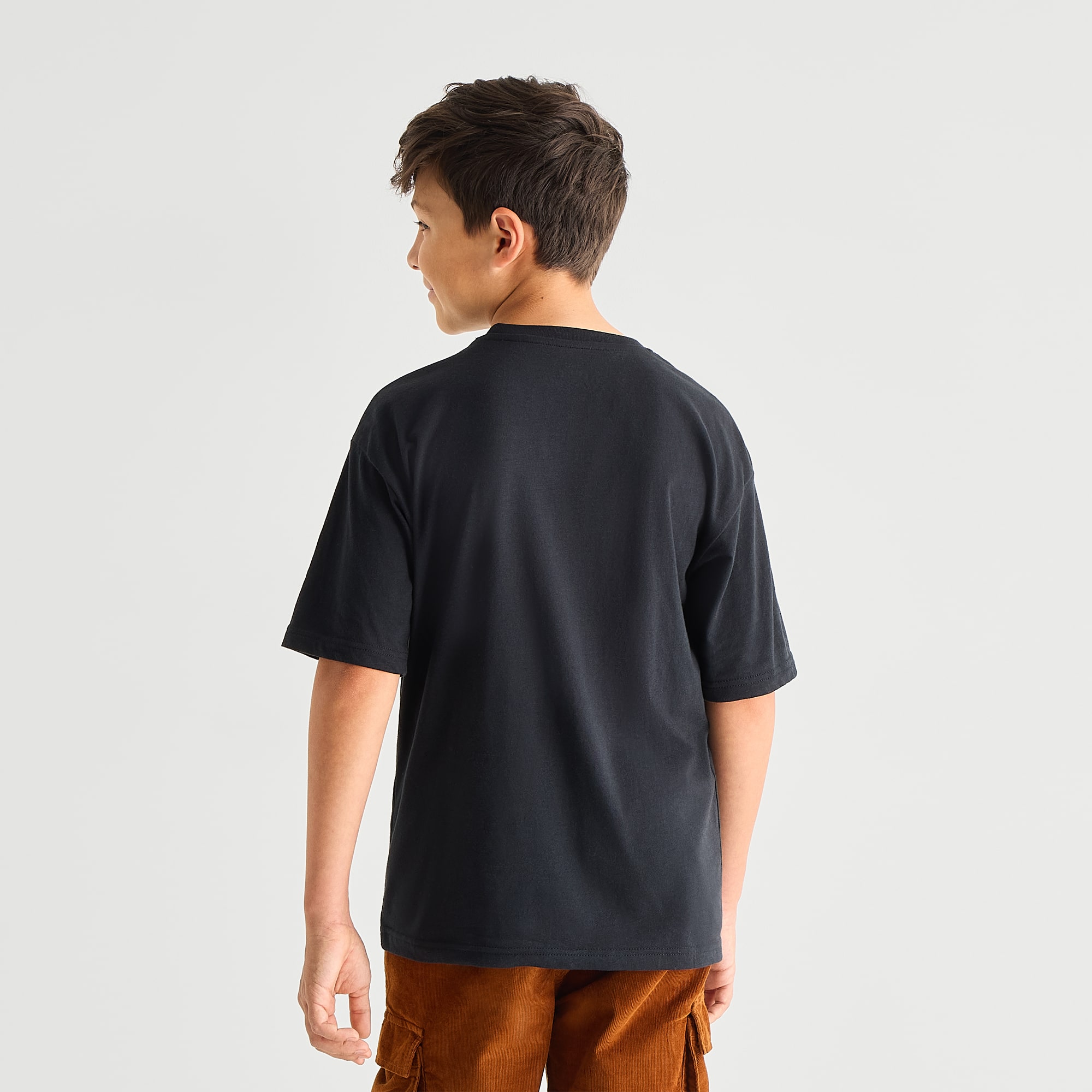 Little & Big Kid Boys Crew Neck Short Sleeve Oversized Pokemon Graphic T-Shirt