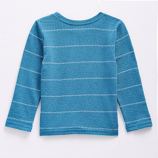 Okie Dokie Toddler & Little Boys Crew Neck Long Sleeve T-Shirt