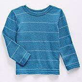 Okie Dokie Toddler & Little Boys Crew Neck Long Sleeve T-Shirt